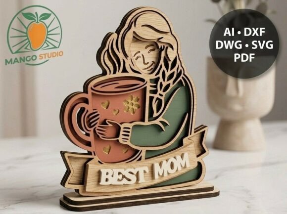 3D Layered Best Mom Coffee 3mm Laser: A Practical Guide for Creators
