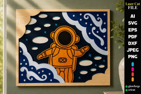 Astronaut 3d Laser Cut: A Strategic Asset for Precision Crafting