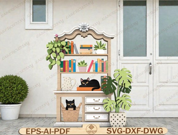 Cat Bookshelf Laser Cut File: A Practical Evaluation for Creators