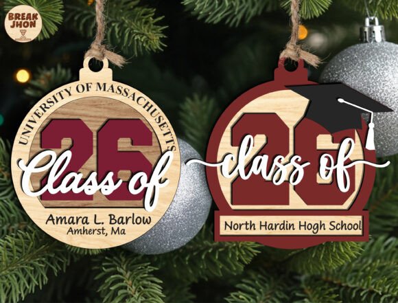 Class of 2024 Graduation Ornament SVG