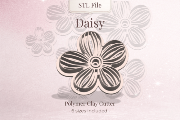 Clay Cutter STL – Daisy Flower: Precision Craftsmanship for the Modern Maker