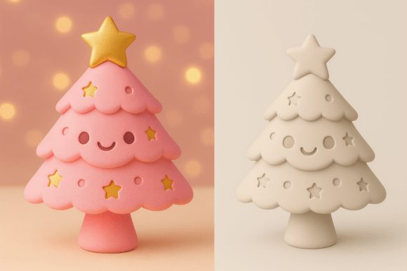 Cute Kawaii Tree: A Practical Guide to Pastel 3D Print Decor
