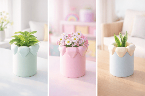 Evaluating the Cute 3D Printable Planter Vase for Modern Interiors