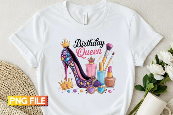 Glitter Birthday Queen Png: A Strategic Asset for Digital Creators