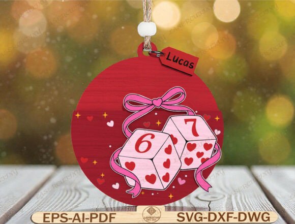 Lucky in Love Dice Ornament SVG: A Guide to Creating Romantic Keepsakes