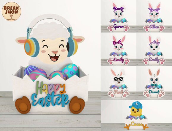 Mastering the Art of Personalized Easter Decor with the Easter Bunny Basket SVG Bundle