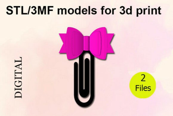 Paper Clips, Multilayer Bow STL 3MF File