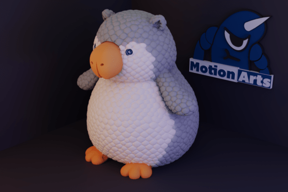 Plush Toy: A 3D Printed Model That Brings Softness to Solid Plastic