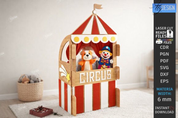 The Renaissance of Tactile Play: Mastering the Puppet Theater Laser Cut Doll Theater