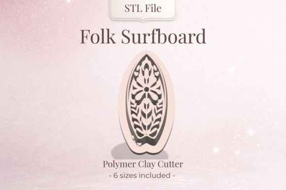 This Flower Clay Cutter STL is Designed for Precision and Elegance